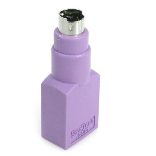 Adaptador Teclado USB a conector PS/2 PS2 MiniDIN - Hembra USB - Macho Mini-DIN - 1 x 6-pin Mini-DIN (PS/2) Keyboard Mal
