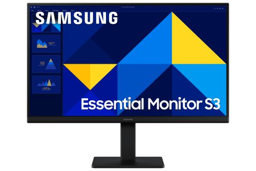 Monitor 22" 1920x1080 100Hz 5ms, Samsung ESSENTIAL S3, Panel IPS, 1 HDMI + 1 VGA, VESA LS22D300GALXZX