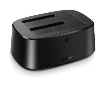 Base Clonadora/Lectora de Discos HDD y SSD Ugreen 50854, USB 3.0