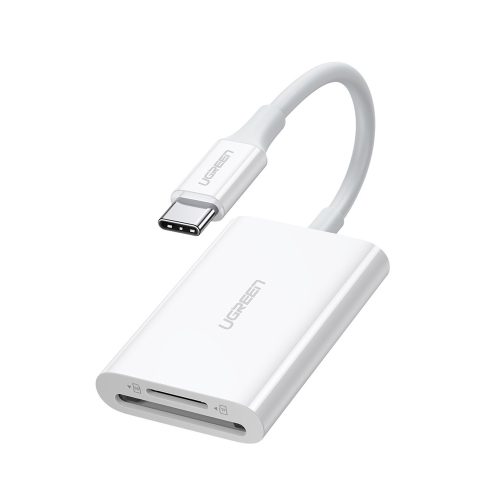 Lector de tarjetas Ugreen 35506 tipo C blanco