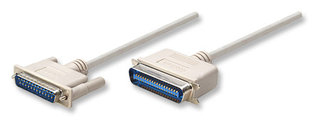 Cable 1.8m Serial DB25 a Centronics 36 Macho - Hembra, Manhattan 303033