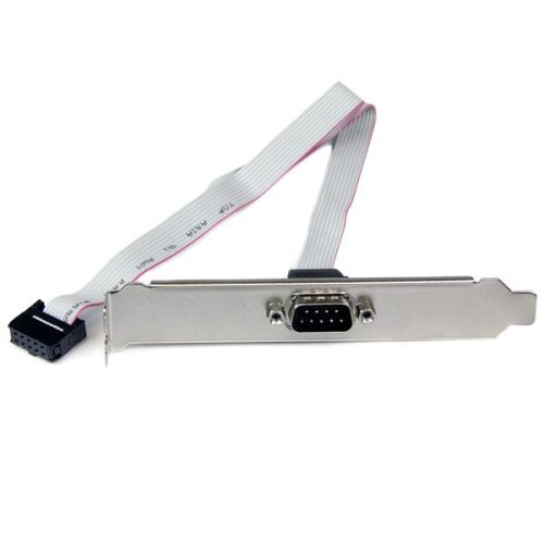Adaptador de Header Bracket Serial para Tarjeta Madre, DB9 RS232 - IDC 10-pin, 40cm PLATE9M16 StarTech.com