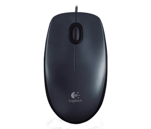 Mouse Alámbrico Logitech M90, 1,000dpi, Color Negro 910-004053