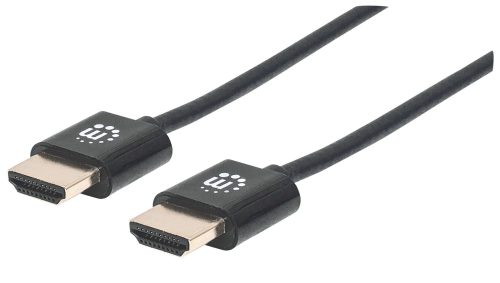 Cable de Video 1.8m HDMI a HDMI Manhattan 394369, Cable Delgado, Hasta 4K, Soporta 3D
