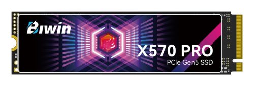 SSD M.2 2280 NVMe PCIe Gen5x4 Biwin Black Opal X570 PRO 1TB, Lectura 14,000MB/s, Escritura 10,500MB/s