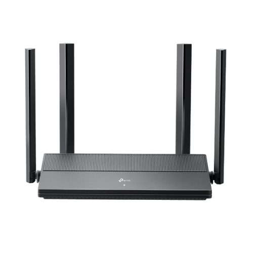 Router Wi-Fi Doble Banda Tp-Link AX1500 EX141, Puertos Gigabit, Wi-Fi 6 2.4GHz 300Mbps/5GHz 1201Mbps, Uso Interior