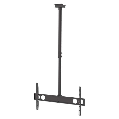 Soporte Fijo de techo para Televisión, Manhattan 423625, de 37" a 70", hasta 50kg, Color Negro