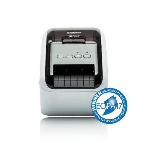 Impresora de Etiquetas Brother QL-800, Transferencia Termica, 62mm de Ancho, USB, Corte Automatico