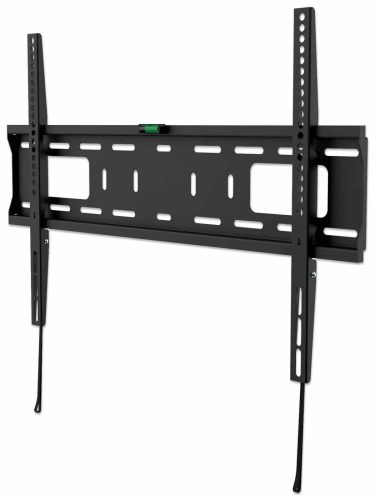Soporte Fijo de pared para Televisión, Manhattan 461986, de 37" a 70", hasta 50kg, Color Negro