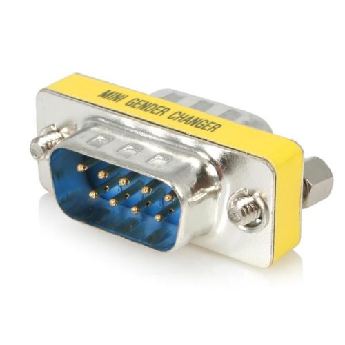 Cambiador de Genero DB9 Serial Macho a Macho Startech. GC9SM
