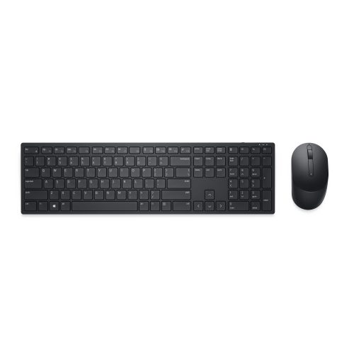 Kit de Teclado y Mouse Dell KM5221W, Inalámbrico, USB,  (Ingles).