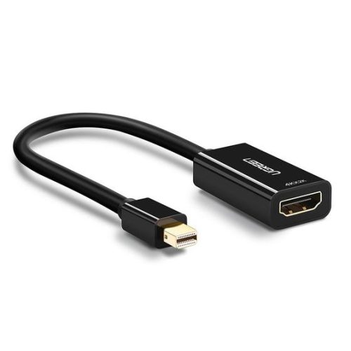 Convertidor de Video Mini DisplayPort a HDMI, Ugreen 40360, 4K 30Hz, 25cm
