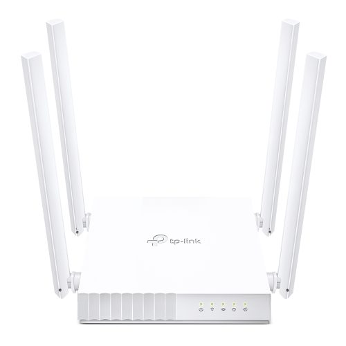 Router Wi-Fi Doble Banda Tp-Link AC750 Archer C24, Puertos 10/100, Wi-Fi 5 2.4GHz 300Mbps/5GHz 433Mbps, Uso Interior
