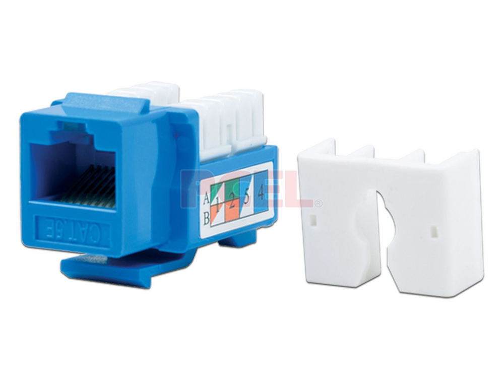 JACK UTP CAT5E LINKEDPRO LPKJ505BU CON CUBIERTA AZUL