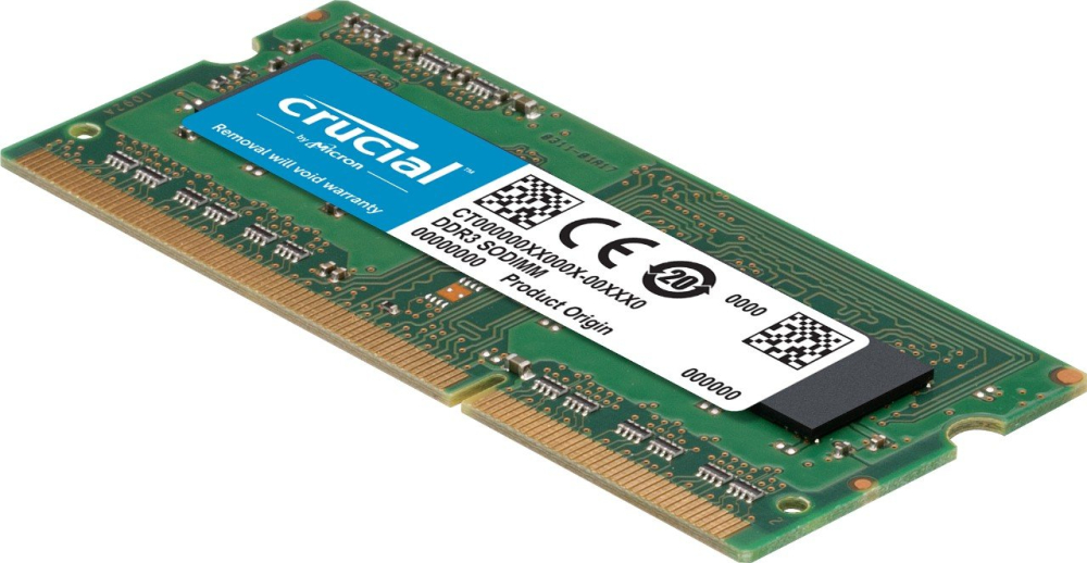 MEMORIA RAM CRUCIAL 4GB DDR3  SODIM
