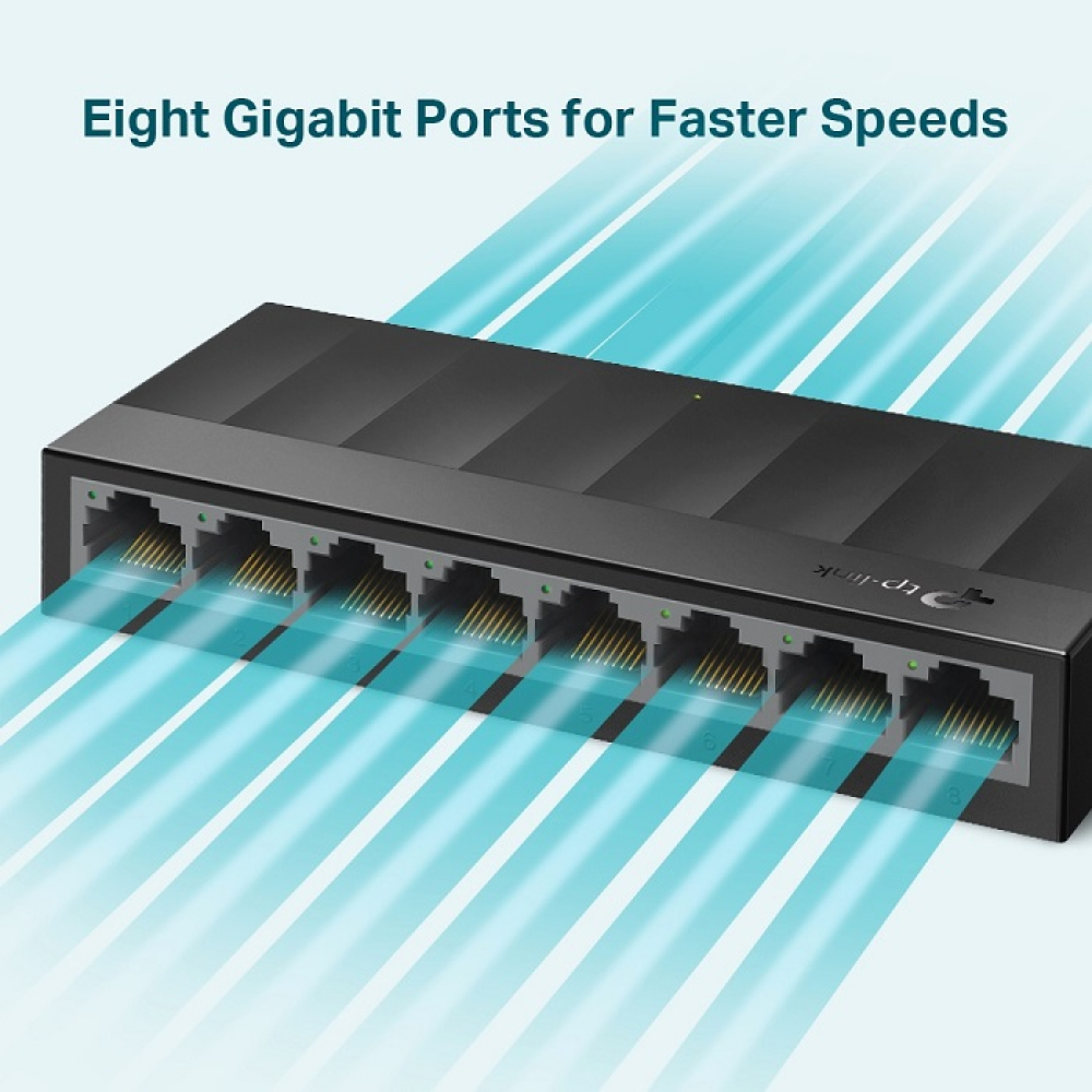 Switch 8 puertos gigabit LS1008G