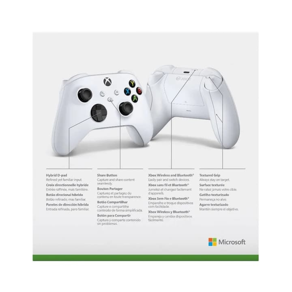 CTRL  XBOX INALAMBRICO BLANCOWRLS