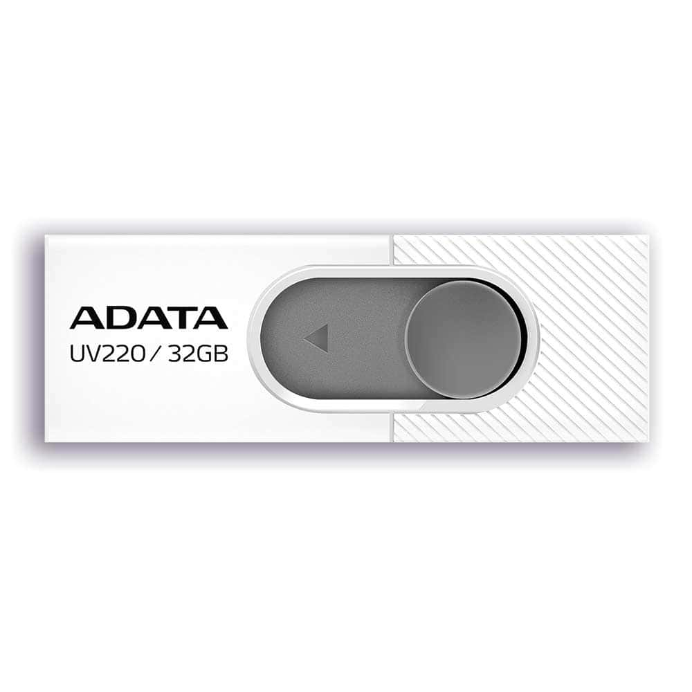 MEMORIA USB ADATA UV220 - COLOR BLANCO, 32 GB, USB 2.0
