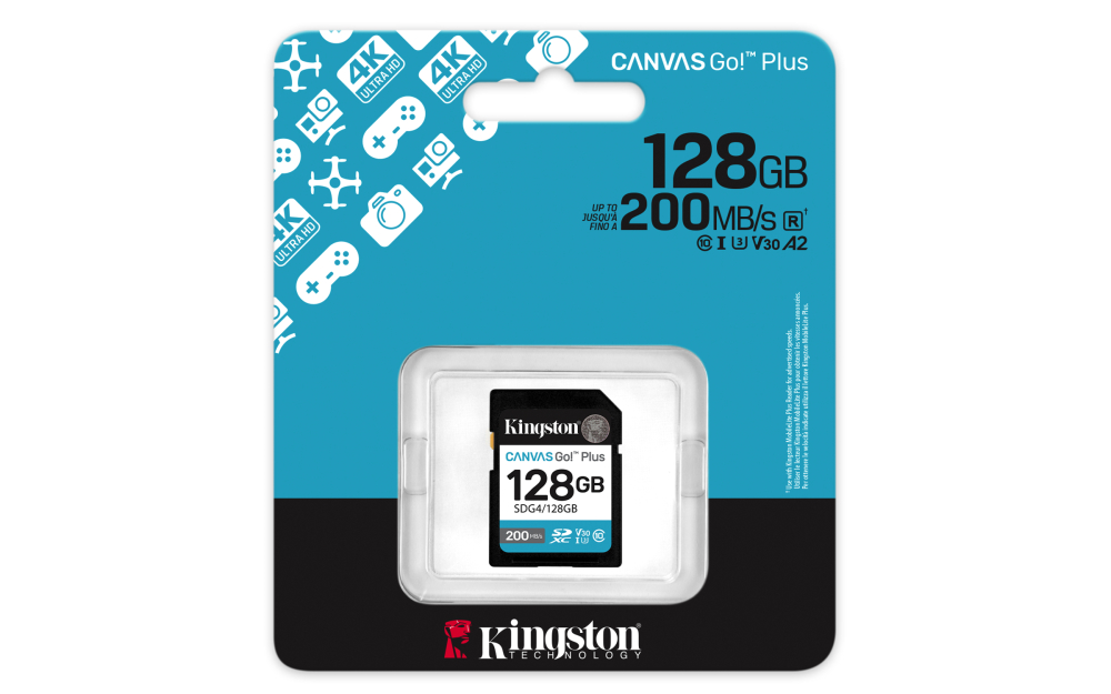 MEMORIA SDXC KINGSTON G4 128G