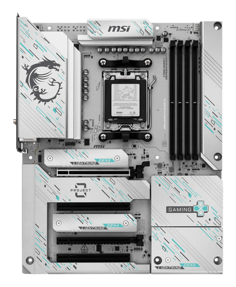 MotherBoard MSI B850 GAMING PLUS WIFI PZ