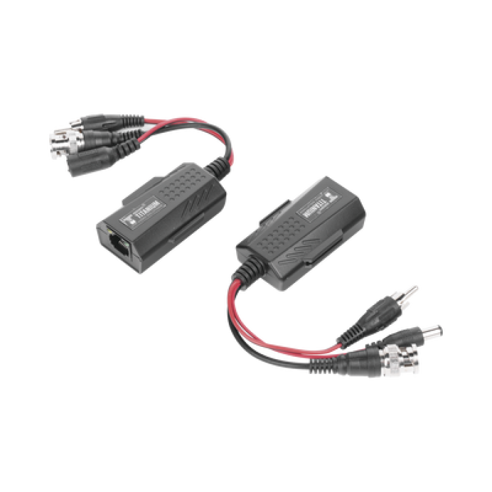Kit transceptores, envía 12V/24Vcc/AC, video y audio / 150 m / 4K / UTP Cat 5e / 6 en alta definición TT-101-PVA-TURBO - imagen 1