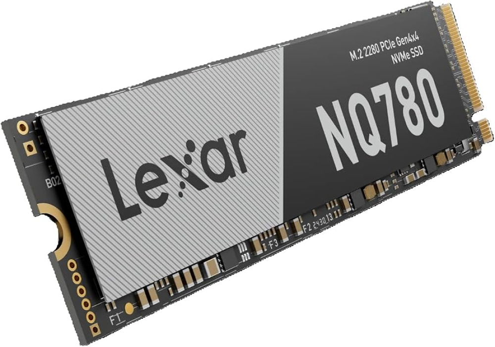 SSD M.2 2280 NVMe PCIe Gen4x4 Lexar NQ780 1TB, Lectura 6,500MB/s, Escritura 2,500MB/s - imagen 2