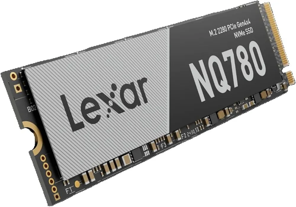 SSD M.2 2280 NVMe PCIe Gen4x4 Lexar NQ780 1TB, Lectura 6,500MB/s, Escritura 2,500MB/s - imagen 2