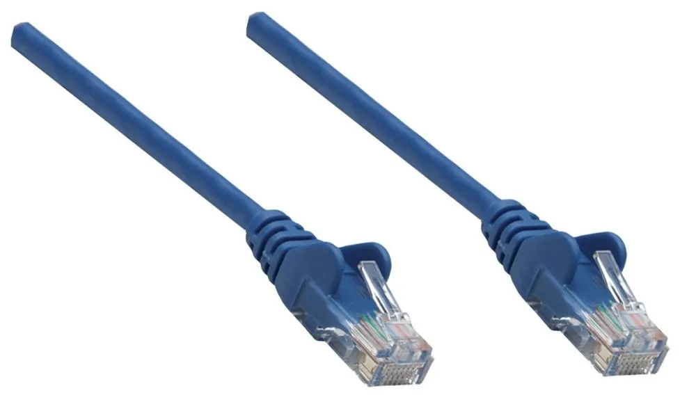 Patch Cord Cat6A 4.2m Intellinet 741507, Blindado, Hasta 10Gbps, Color Azul - imagen 3