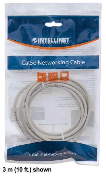 Cable Ethernet Cat6 5m Intellinet 336765 - imagen 1