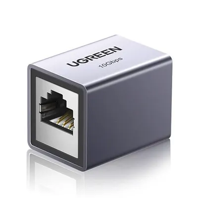 Cople RJ45 Cat8 Ugreen 15117, Hembra-Hembra, Blindado, 10 Gbps hasta 100 m - imagen 1