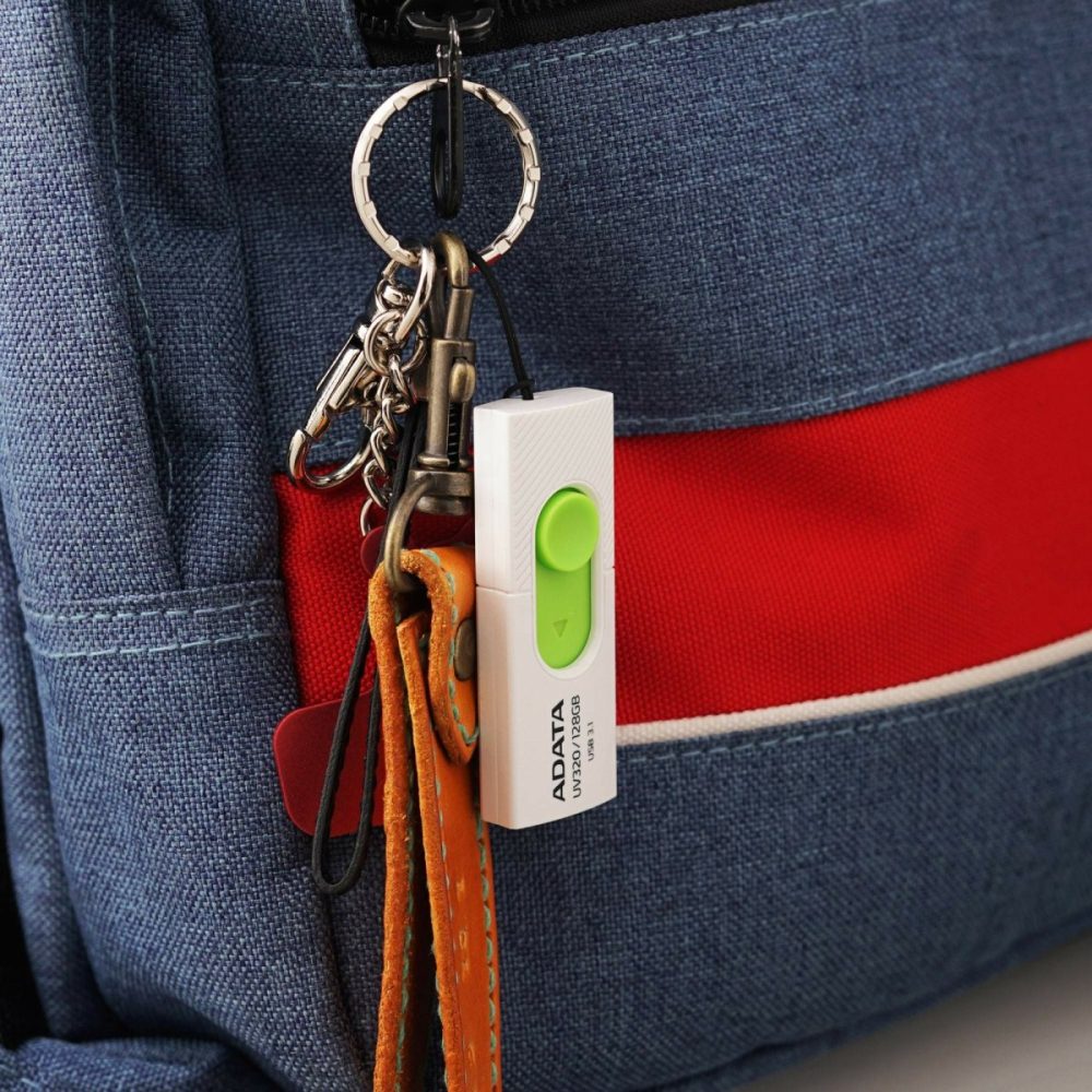 Memoria USB Adata 128gb blanco/verde - imagen 3