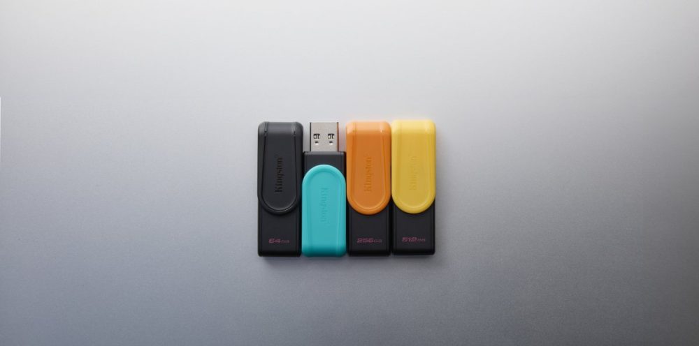 Memoria USB-A 128GB Kingston DataTraveler Exodia S, USB 3.2 Gen 1, Plastico, Color Negro/Turquesa - imagen 4
