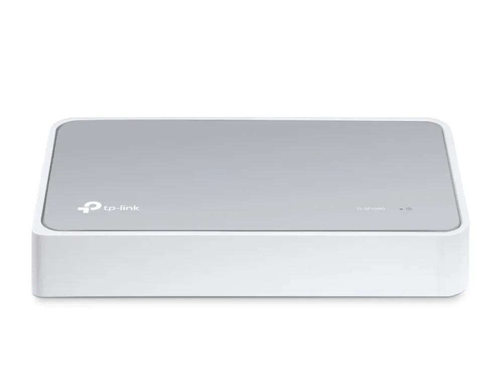 Switch 8 Puertos 10/100 p/Escritorio Tp-Link TL-SF1008D, Caja de Plástico, Color Balnco - imagen 2