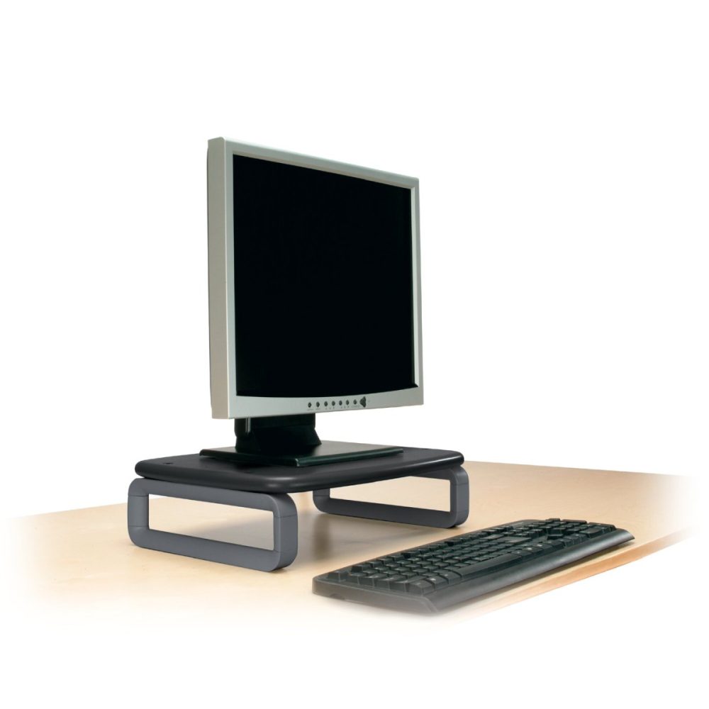 Base de escritorio para Monitor, Kensington SmartFit K60089, hasta 24", hasta 36.3kg, Color Negro - imagen 2