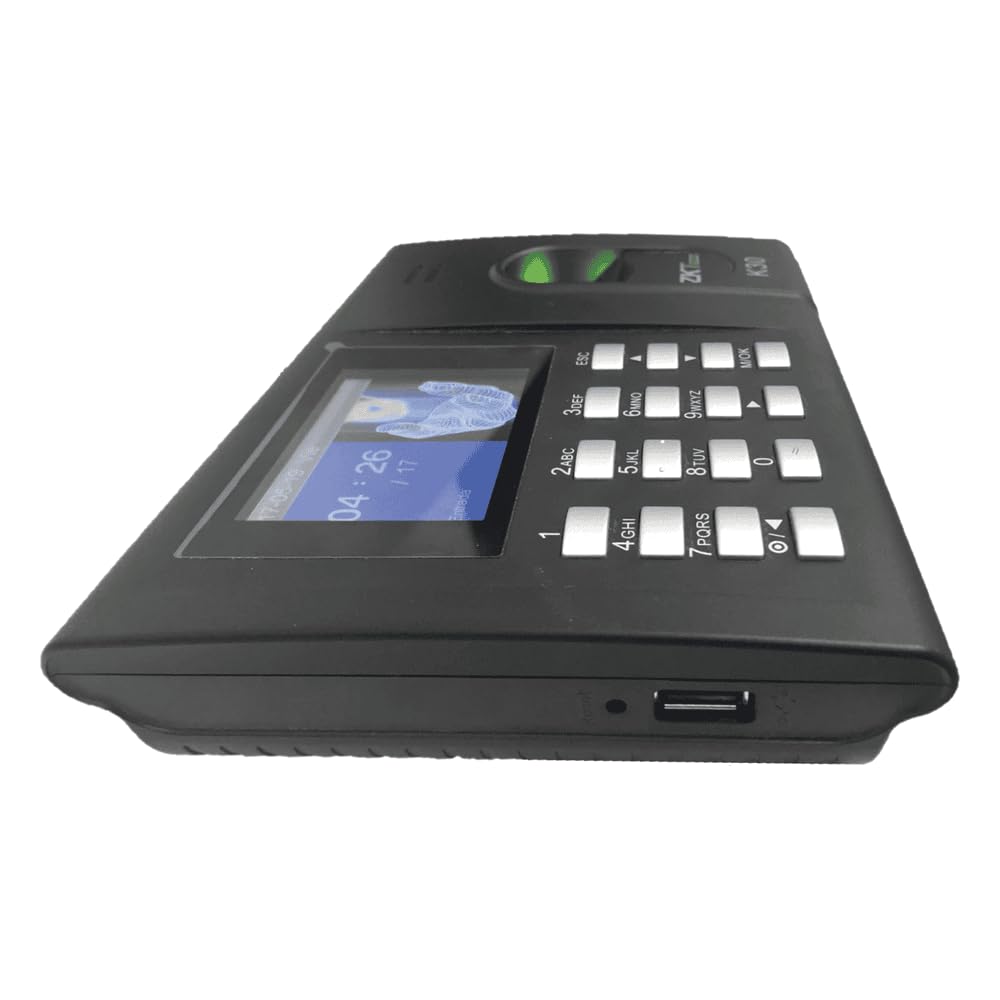 Checador ZKTeco K30, Lectura de Huella y Tarjetas de Proximidad, 500 Usuarios, TCP/IP - imagen 1