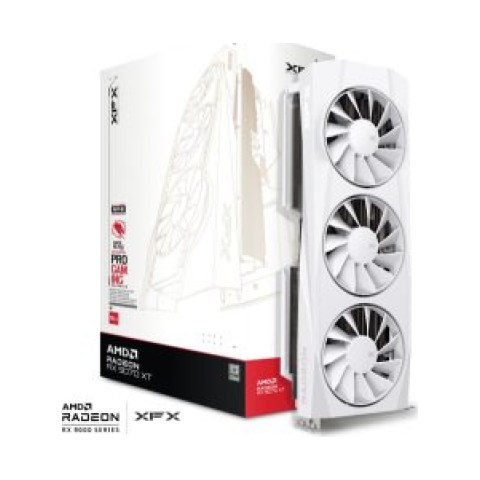 GPU RX9070XT XFX Quicksilver Blanca