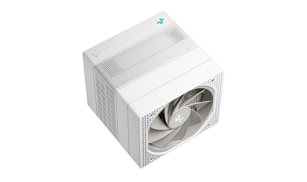Disipador de Aire DeepCool ASSASSIN IV WH, 2 Torres 2 Ventiladores 1x 120mm + 1x 140mm, Color Blanco