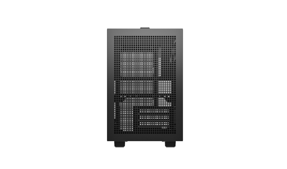 Gabinete Micro-ATX DeepCool CH160 Plus, Sin Ventiladores, Radiador 240mm Max, Color Negro
