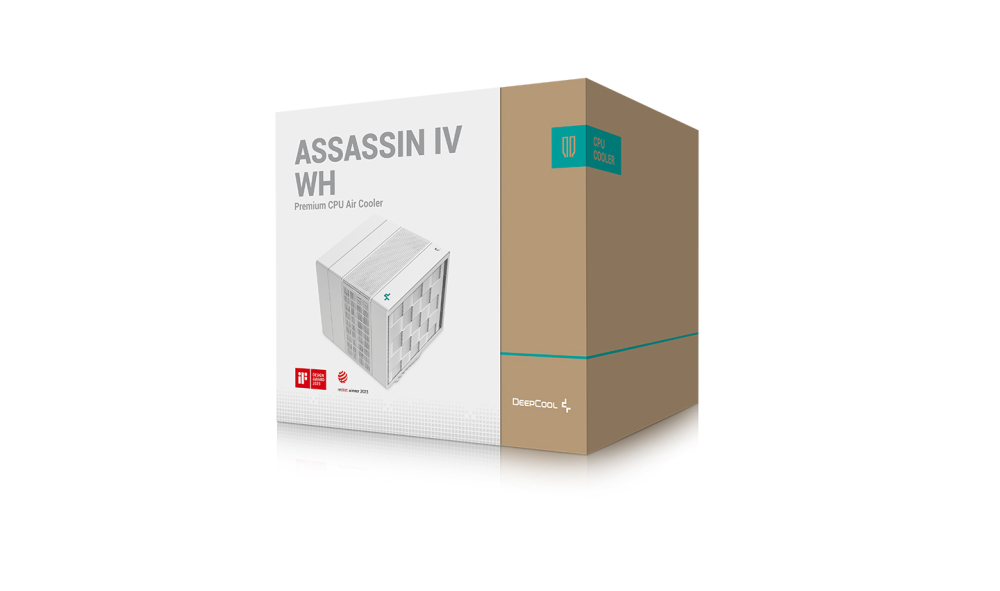 Disipador de Aire DeepCool ASSASSIN IV WH, 2 Torres 2 Ventiladores 1x 120mm + 1x 140mm, Color Blanco