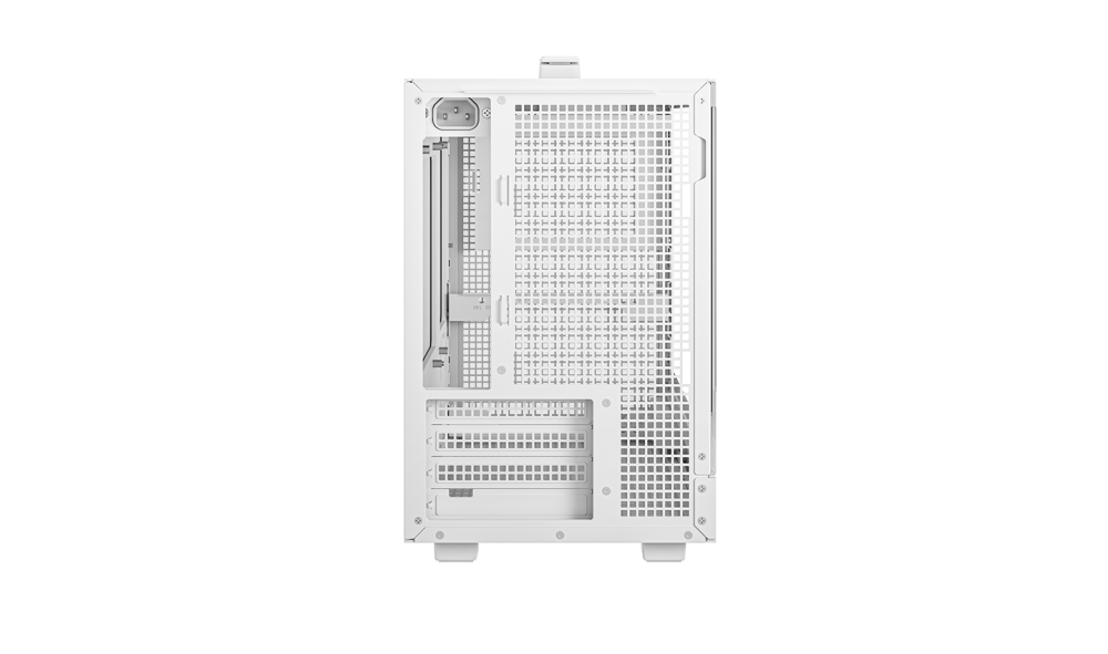 Gabinete Micro-ATX DeepCool CH160 Plus, Sin Ventiladores, Radiador 240mm Max, Color Blanco