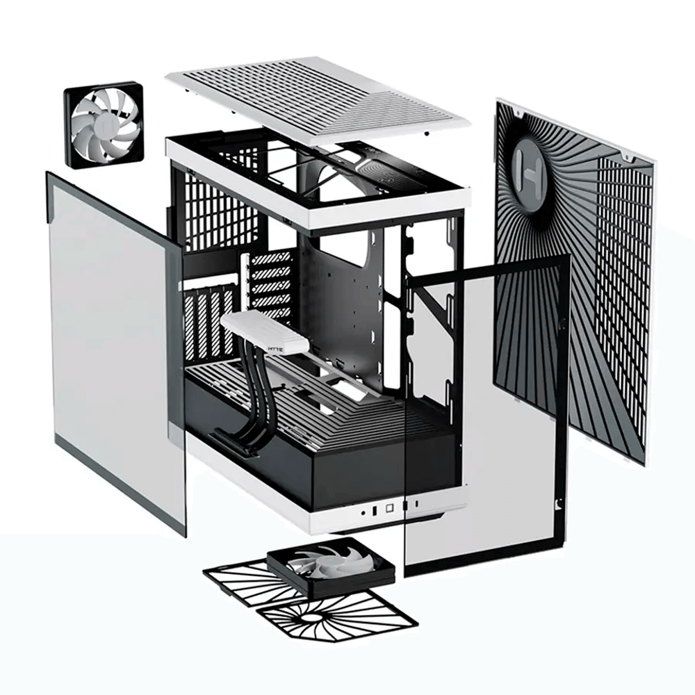 Gabinete HYTE Y40 Blanco/Negro