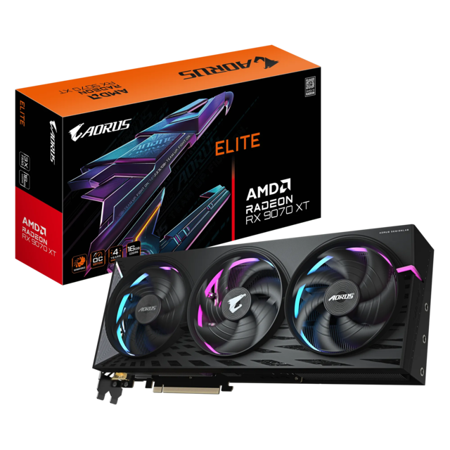 GPU RADEON RX9070XT AORUS ELITE