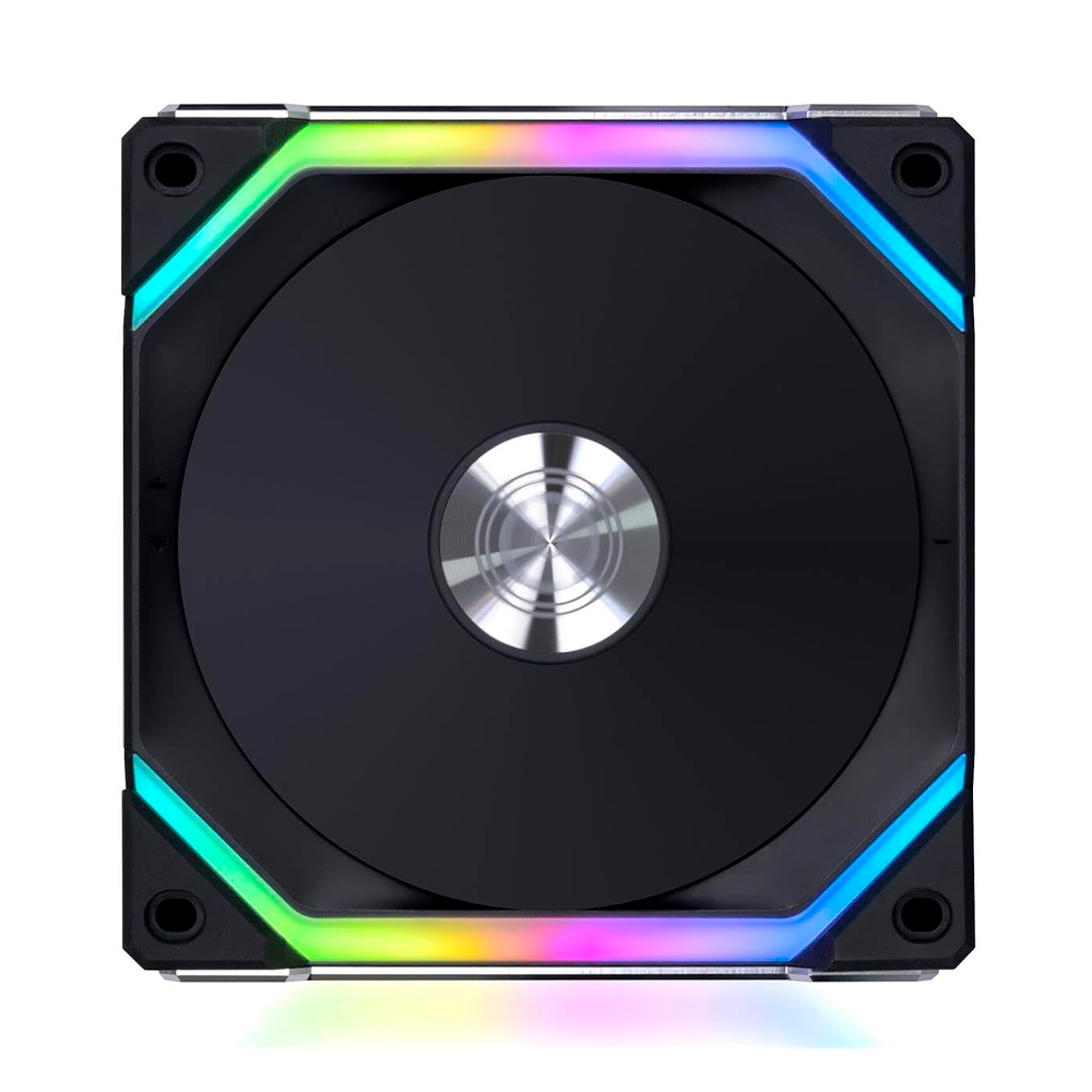 Ventilador 120mm Lian Li SL120 RGB, Sistema en cadena, ARGB, Color Blanco