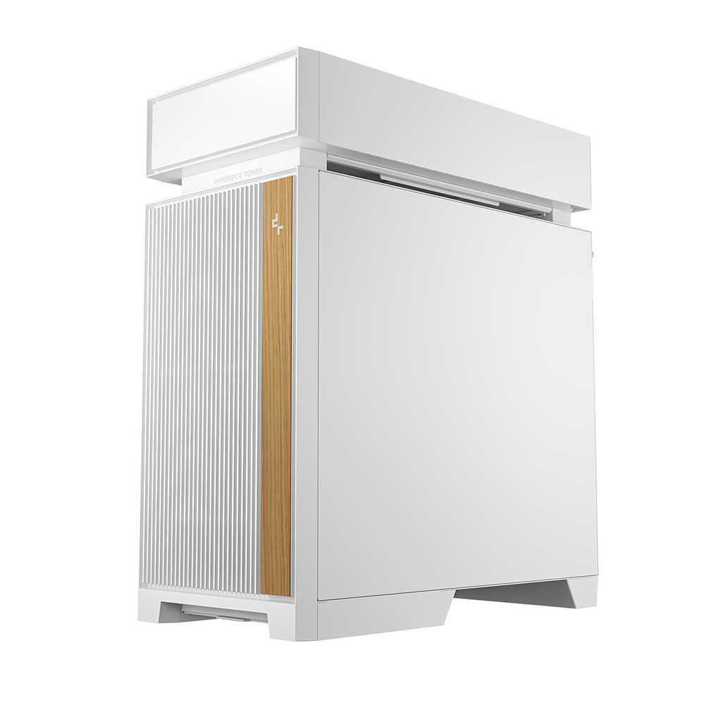 Gabinete ATX DeepCool CL6600, Incluye 2 Fans 120mm ARGB, Incluye Radiador 360mm, Color Blanco