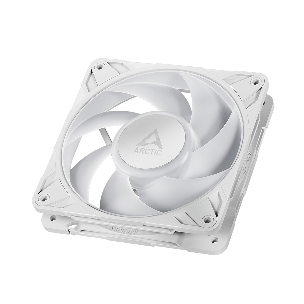 Kit de 3 Ventiladores 120mm Artic P12 Pro A-RGB, RGB, Sistema en Cadena, Color Blanco