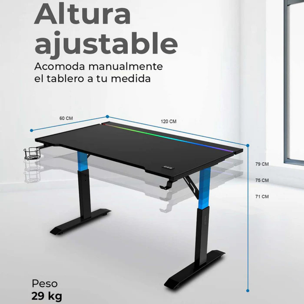 Escritorio Ergo ED757 N AC-9414133