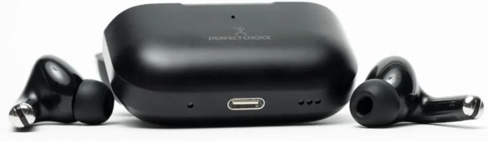Audífonos Inalámbricos Perfect Choice Nesh, Bluetooth 5.3, Hasta 45Hrs de Batería, Color Negro - imagen 7