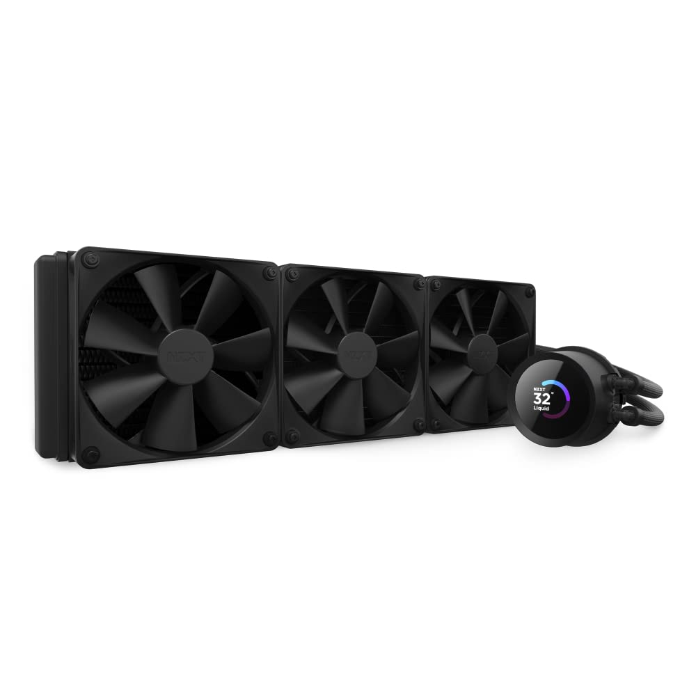 Enfriamiento Liquido 360mm NZXT Kraken 360, Color Negro