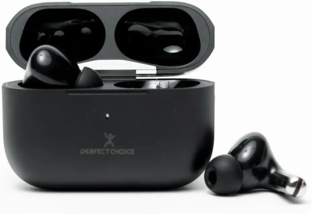 Audífonos Inalámbricos Perfect Choice Nesh, Bluetooth 5.3, Hasta 45Hrs de Batería, Color Negro - imagen 6