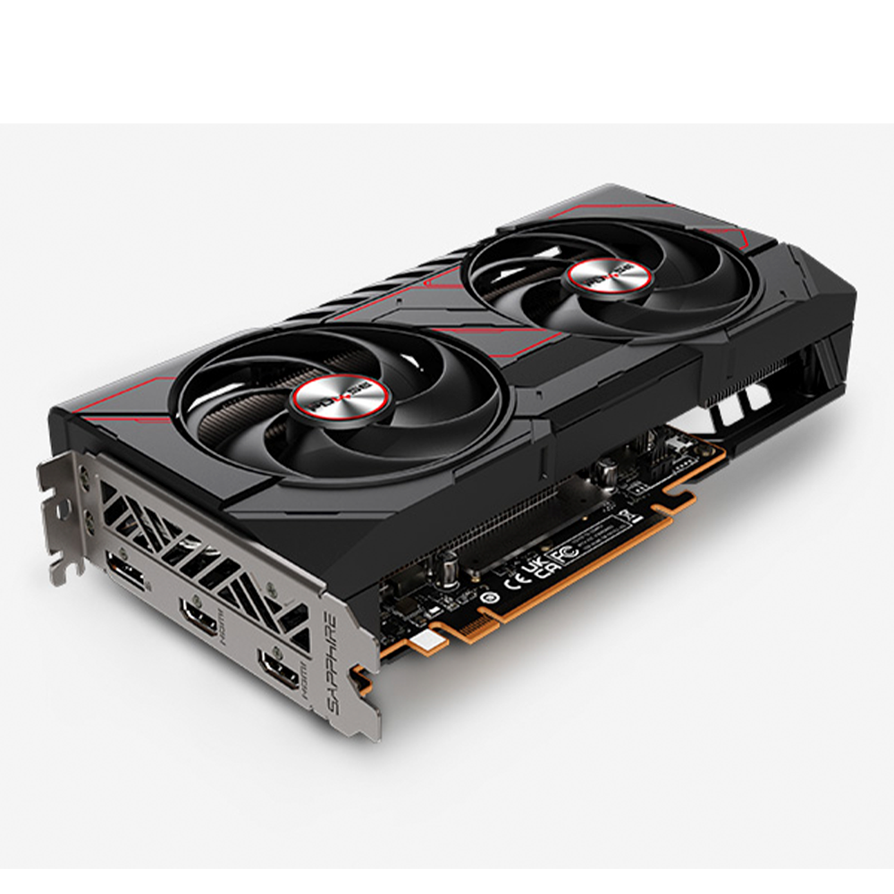 Tarjeta de Video AMD RADEON RX9060XT Sapphire Pulse 16GB GDDR6, 2 DisplayPort + 1 HDMI, Min 450W